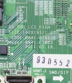 SAMSUNG LE40D550K1W BN94-06106B BN41-01603C